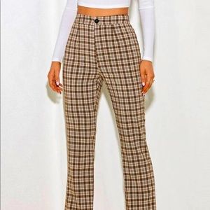 Plaid pants